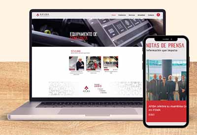 AFIBA web para talleres