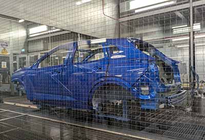 Carsmarobe en fábrica Nissan