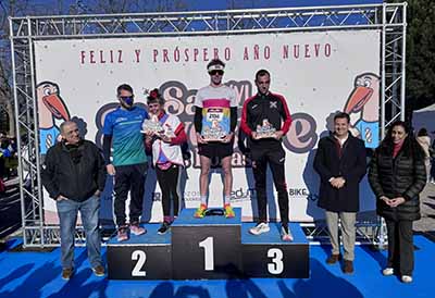 Alvaro Leon en la San Silvestre