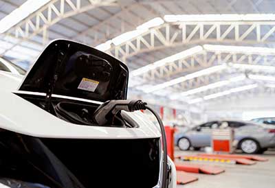 Taller para coche electrico