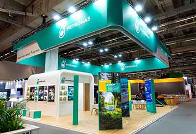 Petronas stand