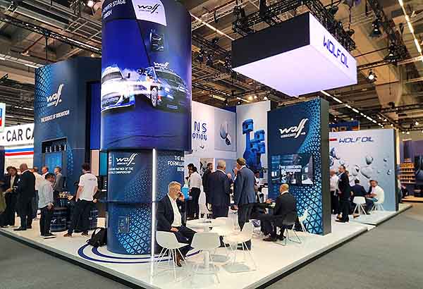 Wolf lubricants en Automechanika